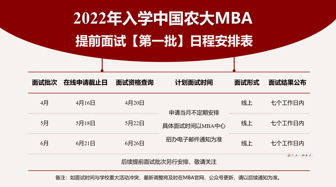 2022中国农业大学工商管理硕士MBA招生正式启动!
